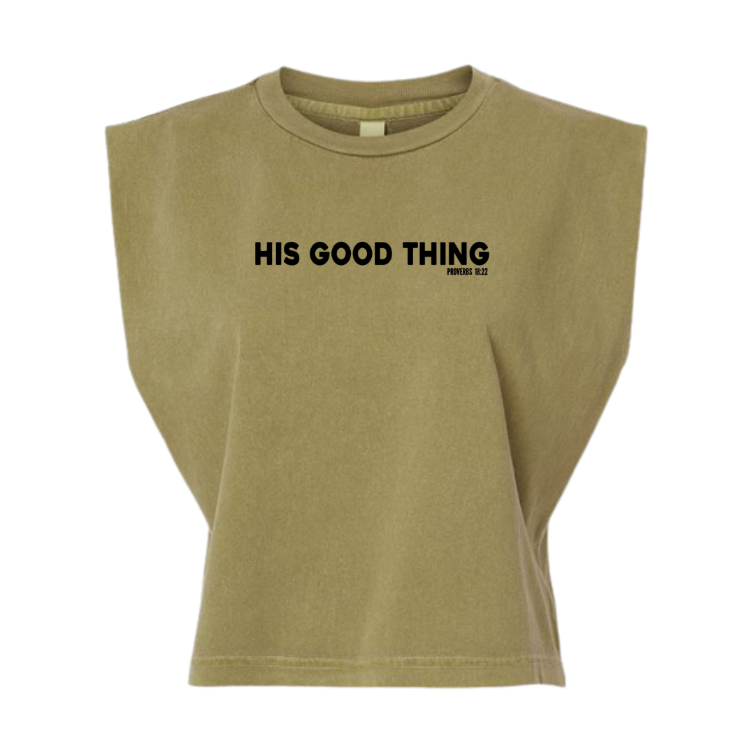 HIS GOOD THING ARMY TEE
