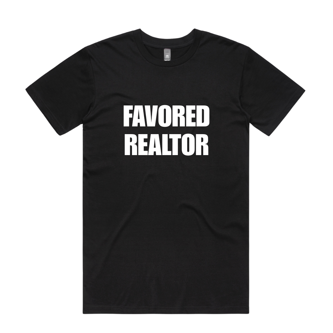 FAVORED REALTOR BLACK/WHITE