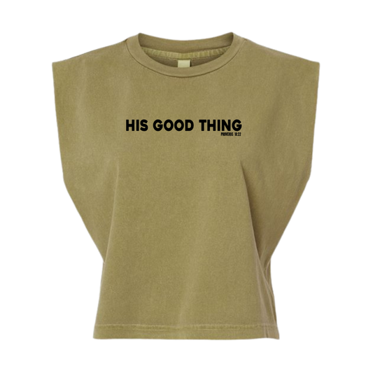 HIS GOOD THING ARMY TEE