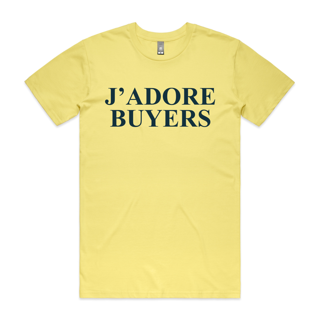 J'ADORE BUYERS BUTTER/NAVY
